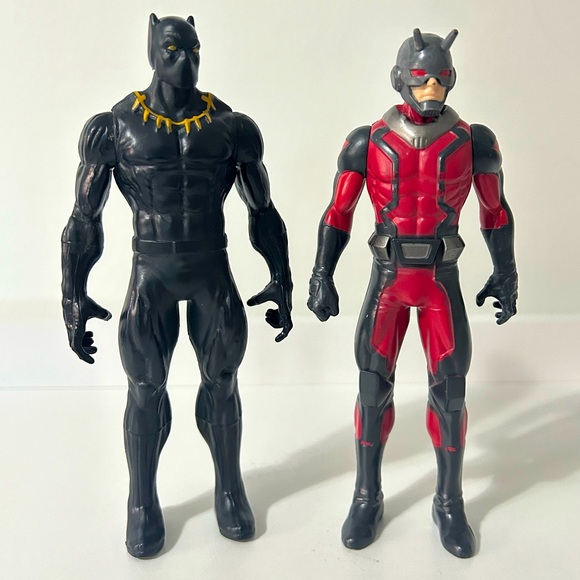 Marvel Other - Marvel Figures 6” Figurines. Set of 2. Ant Man & Black Panther